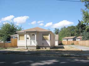 House from street - August 2005