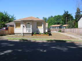 House from street - May 2006