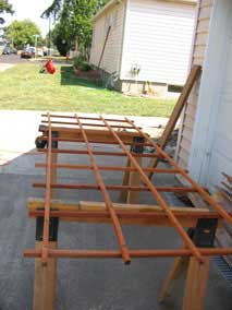 Lattice grid for trellis