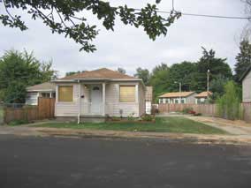 House from street - August 2006