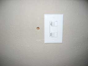 Bath heater/vent rocker switches with labels