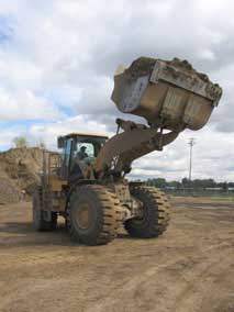 Cat wheeled loader