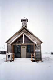 Wedding chapel in Shaniko, Oregon