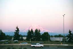 Mount Rainier from Federal Way, Washington