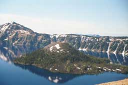 Crater Lake in southern Oregon