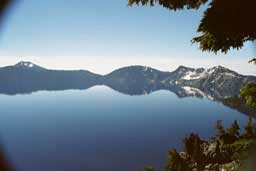 Crater Lake in southern Oregon