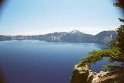 Crater Lake in southern Oregon