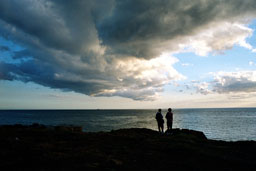 Mom and Dad at Kahe Point