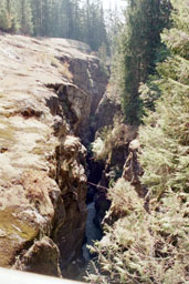 Glacial stream at Mount Rainier