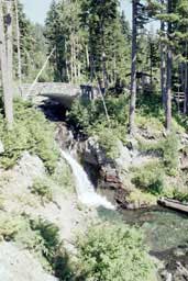 Glacial stream at Mount Rainier