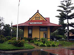 Carlsbad, California Santa Fe Depot (Visitors Center)