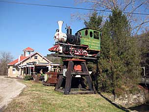 Eureka Springs & North Arkansas Railway, Eureka Springs, Arkansas