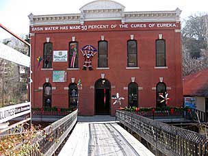 1889 Basin Spring Bath House, Eureka Springs, Arkansas