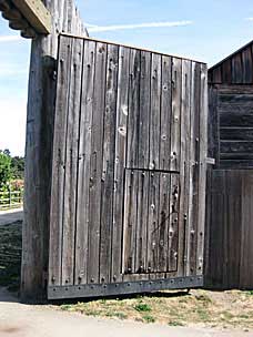 Fort Vancouver palisade gate