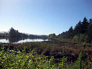 Lewis and Clark River from Fort Clatsop Canoe Landing