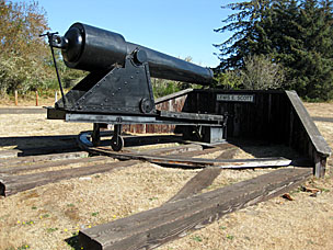 Fort Stevens Parrot Rifle Replica