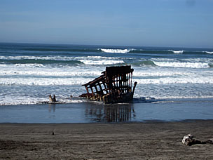 Wreck of the <em>Peter Iredale</em>