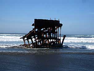 Wreck of the <em>Peter Iredale</em>