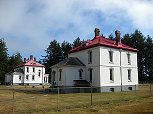 Cape Disappointment North Head Lighthouse Keeper's Houses