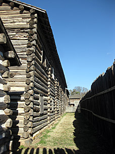 Fort Gibson reconstruction