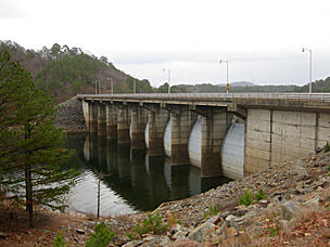 Spillway at Broken Bow Lake, Beavers Bend State Park, Oklahoma