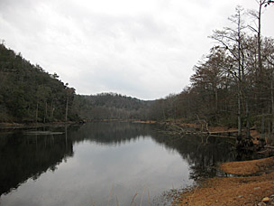 Mountain Fork River at Beavers Bend State Park, Oklahoma