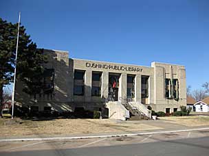 Cushing, Oklahoma Public Library, built 1939