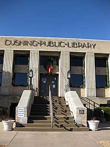 Cushing, Oklahoma Public Library, built 1939