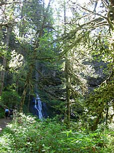 Winter Falls (134 feet), Silver Falls State Park, Oregon