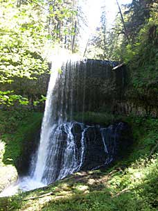 Middle North Falls (106 feet), Silver Falls State Park, Oregon