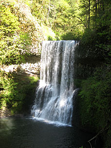 Lower South Falls (93 feet), Silver Falls State Park, Oregon