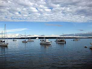 View from Union Wharf, Port Townsend, Washington