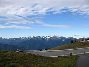 View from Hurricane Ridge, Olympic National Park, Washington