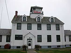 Westport Maritime Museum in historic Coast Guard Station (1939), Westport, Washington