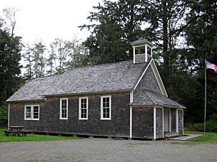 Oysterville Schoolhouse (1907), Oysterville, Washington