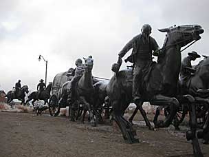 Oklahoma Centennial Land Run Monument, Oklahoma City, Oklahoma