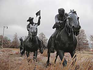 Oklahoma Centennial Land Run Monument, Oklahoma City, Oklahoma