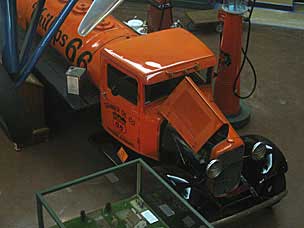 Phillips 66 tanker truck (ca. 1930), Woolaroc Museum