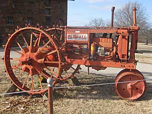 Farmall F-12 (1932–1938) tractor at Woolaroc Ranch