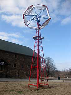 Windpump at Woolaroc Ranch