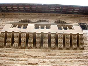 Balcony at Marland Estate, Ponca City, Oklahoma