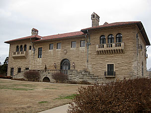 Marland Estate South Terrace, Ponca City, Oklahoma