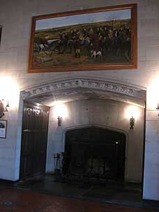 Inner Lounge fireplace, Marland Estate, Ponca City, Oklahoma