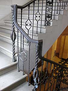 Railing detail, Marland Estate, Ponca City, Oklahoma