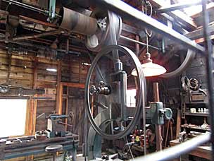 Machine Shop at historic Thomas Kay Woolen Mill, Salem, Oregon