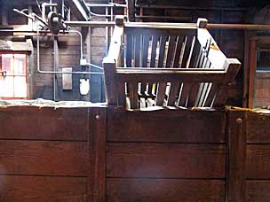 Carbonizing Bin in the Scouring Room at historic Thomas Kay Woolen Mill, Salem, Oregon