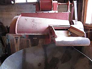 C. G. Sargent's Sons Cone Duster in the Scouring Room at historic Thomas Kay Woolen Mill, Salem, Oregon