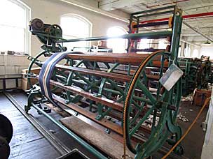 Dressing Reel at historic Thomas Kay Woolen Mill, Salem, Oregon