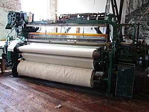 Crompton & Knowles Loom at historic Thomas Kay Woolen Mill, Salem, Oregon