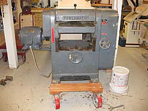 Frank's Powermatic planer